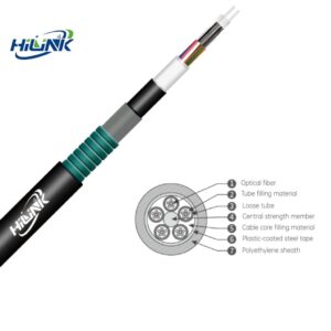 GYTA 53 Loose Tube Layer Stranded Single Steel Wire Armored Optical Cable - Fiber Optical Cable - huaxin.zhanfengfreezer.com